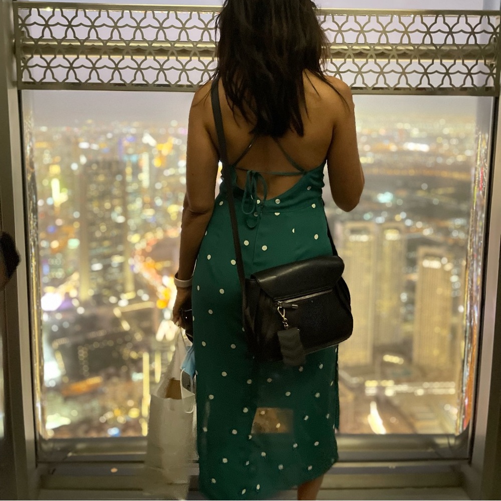 Backless Abercrombie dress
